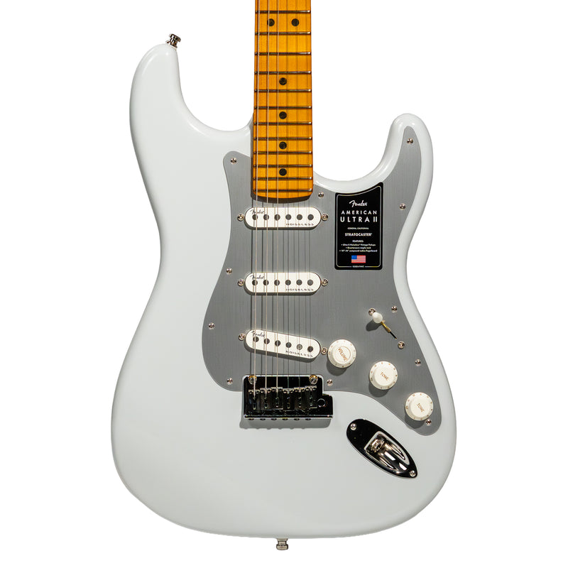 Fender American Ultra II Stratocaster Electric Guitar, Maple Fingerboard, Avalanche