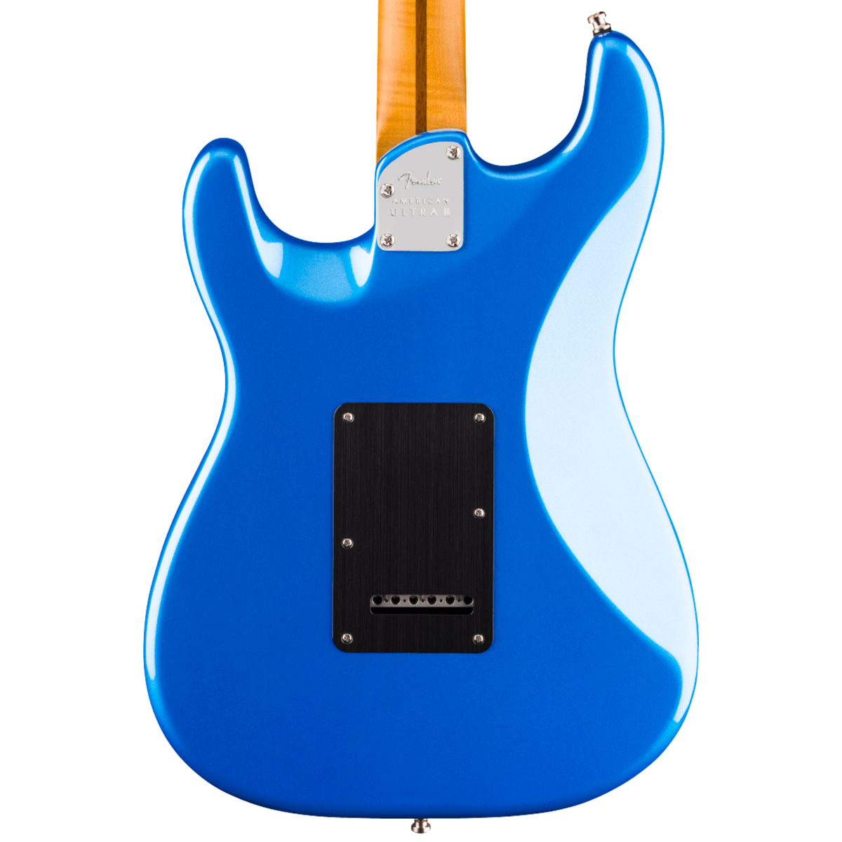 Fender American Ultra II Stratocaster HSS Electric Guitar, Ebony Fingerboard, Noble Blue