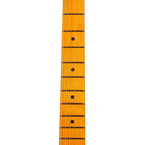 Fender American Ultra II Stratocaster HSS Electric Guitar, Maple Fingerboard, Solar Flare