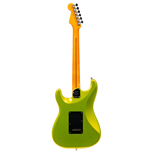 Fender American Ultra II Stratocaster HSS Electric Guitar, Maple Fingerboard, Solar Flare