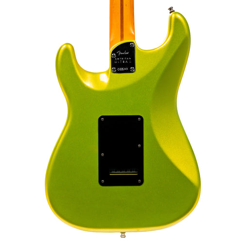 Fender American Ultra II Stratocaster HSS Electric Guitar, Maple Fingerboard, Solar Flare