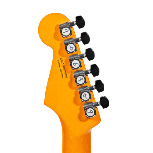 Fender American Ultra II Stratocaster HSS Electric Guitar, Maple Fingerboard, Solar Flare