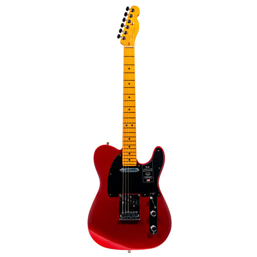 Fender American Ultra II Telecaster Electric Guitar, Maple Fingerboard, Sinister Red