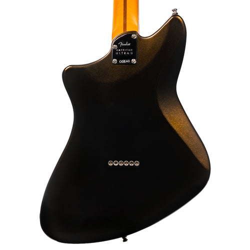 Fender American Ultra II Meteora Electric Guitar, Ebony Fingerboard, Texas Tea