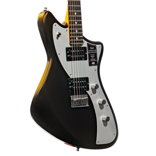 Fender American Ultra II Meteora Electric Guitar, Ebony Fingerboard, Texas Tea