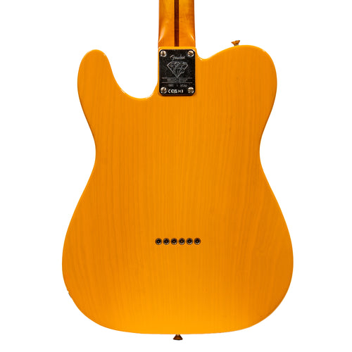 Fender 75th Anniversary Vintera Road Worn 1951 Telecaster Electric Guitar, Butterscotch Blonde