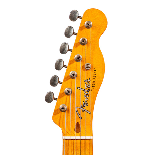 Fender 75th Anniversary Vintera Road Worn 1951 Telecaster Electric Guitar, Butterscotch Blonde