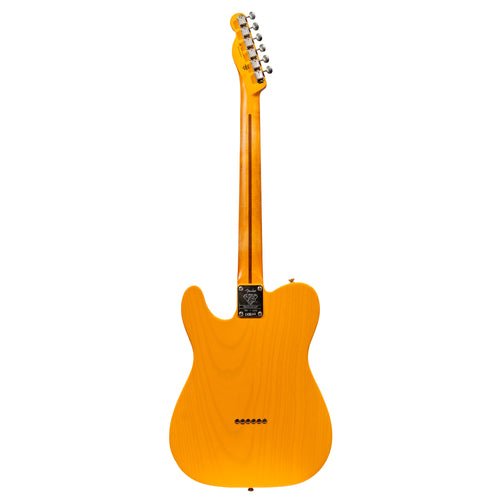 Fender 75th Anniversary Vintera Road Worn 1951 Telecaster Electric Guitar, Butterscotch Blonde
