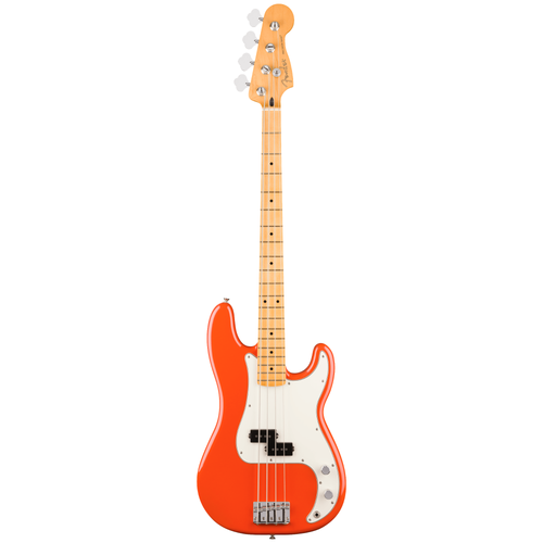 Fender Player II Precision Bass Guitar, Maple Fingerboard, Rallye Orange