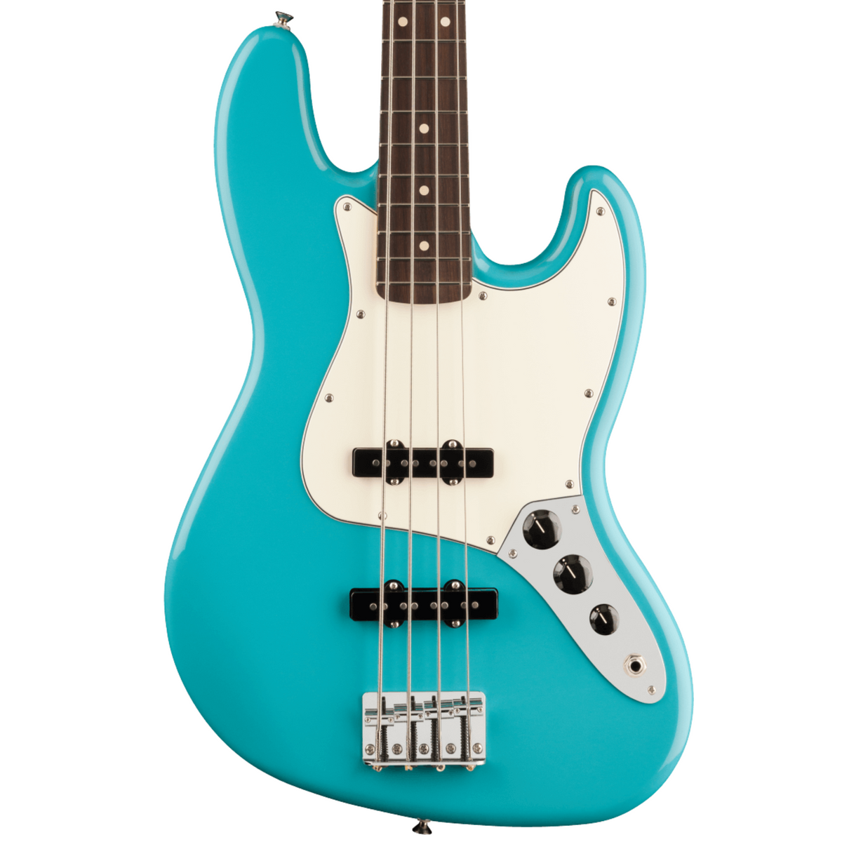Fender Player II Jazz Bass Guitar, Rosewood Fingerboard, Aquatone Blue