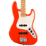 Fender Player II Jazz Bass Guitar, Maple Fingerboard, Coral Red