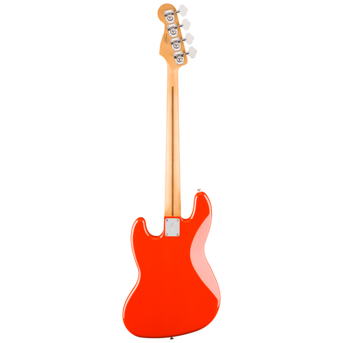 Fender Player II Jazz Bass Guitar, Maple Fingerboard, Coral Red