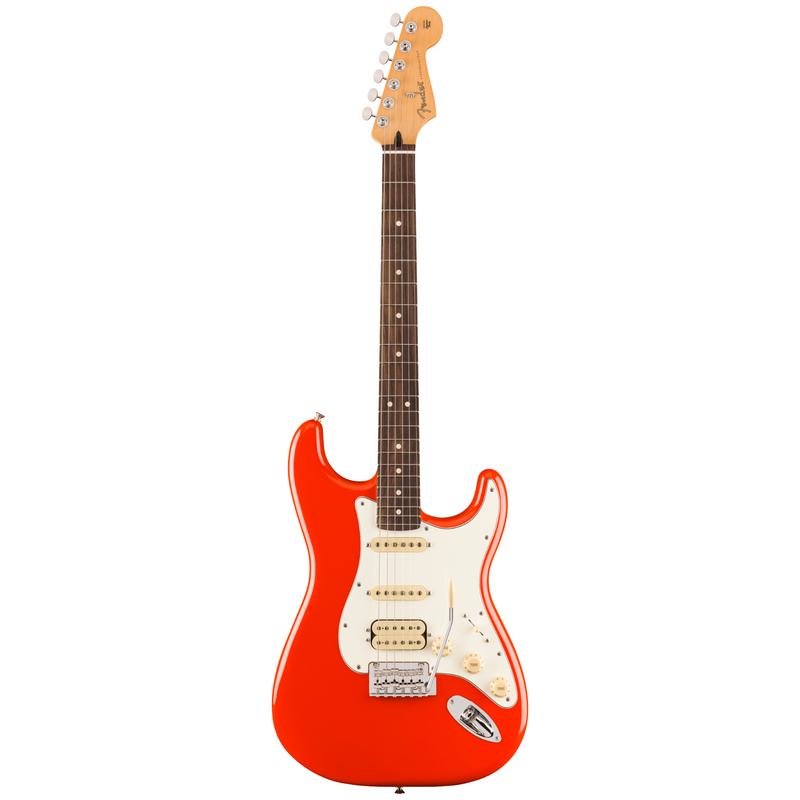 Fender Player II Stratocaster HSS Electric Guitar, Rosewood Fingerboard, Coral Red