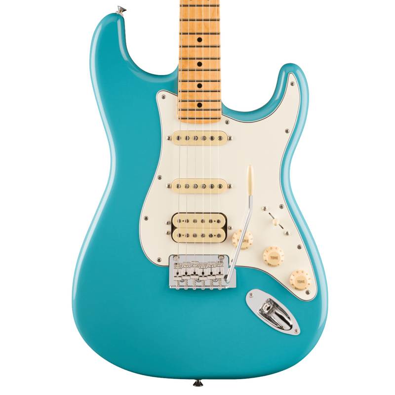 Fender Player II Stratocaster HSS Electric Guitar, Maple Fingerboard, Aquatone Blue