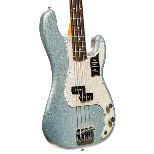 Fender 75th Anniversary Player II Precision Bass Guitar, Diamond Dust Sparkle