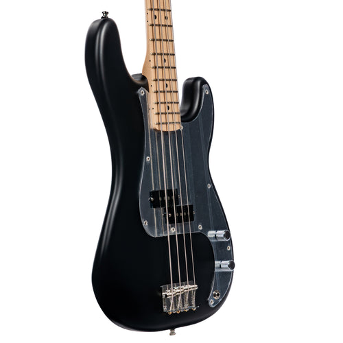 Fender Limited Edition 50th Anniversary Steve Harris Precision Bass Guitar, Satin Black