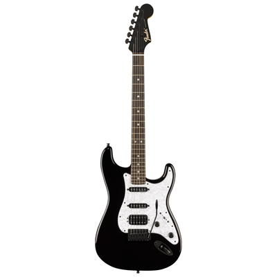 Fender Limited Edition Player Fusion Stratocaster HSS Electric Guitar, Black