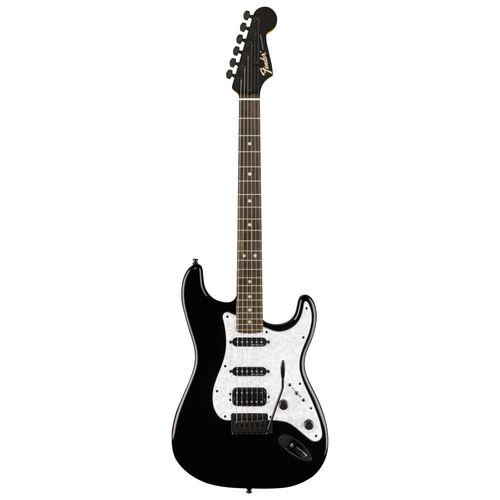 Fender Limited Edition Player Fusion Stratocaster HSS Electric Guitar, Black