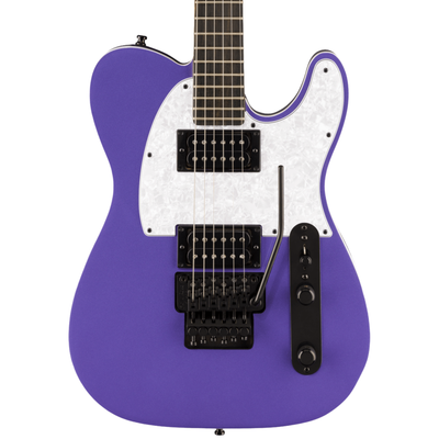 Fender Limited Edition Player Fusion Telecaster HH Floyd Rose Electric Guitar, Aura Metallic