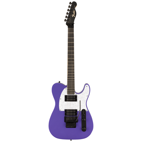 Fender Limited Edition Player Fusion Telecaster HH Floyd Rose Electric Guitar, Aura Metallic