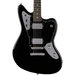 Fender Limited Edition Player Fusion Jaguar Baritone Special Electric Guitar, Black