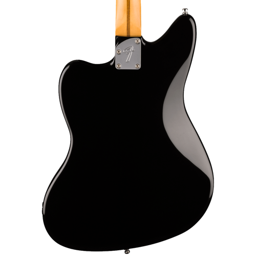 Fender Limited Edition Player Fusion Jaguar Baritone Special Electric Guitar, Black