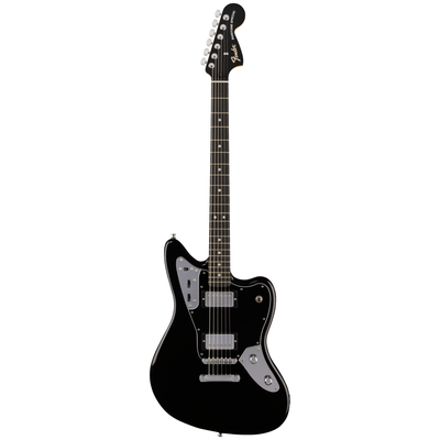 Fender Limited Edition Player Fusion Jaguar Baritone Special Electric Guitar, Black