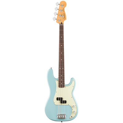 Fender 75th Anniversary Player II Precision Bass Guitar, Daphne Blue