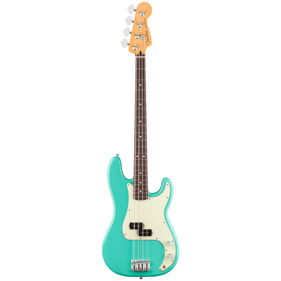 Fender 75th Anniversary Player II Precision Bass Guitar, Seafoam Green