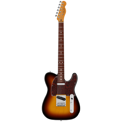 Fender 75th Anniversary Player II Baritone Telecaster Electric Guitar, 3-Color Sunburst