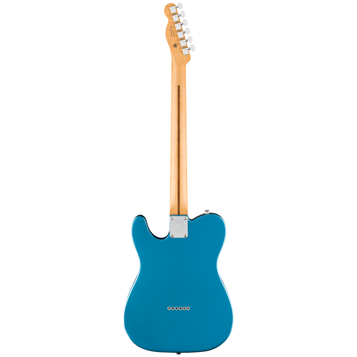 Fender 75th Anniversary Player II Baritone Telecaster Electric Guitar, Lake Placid Blue