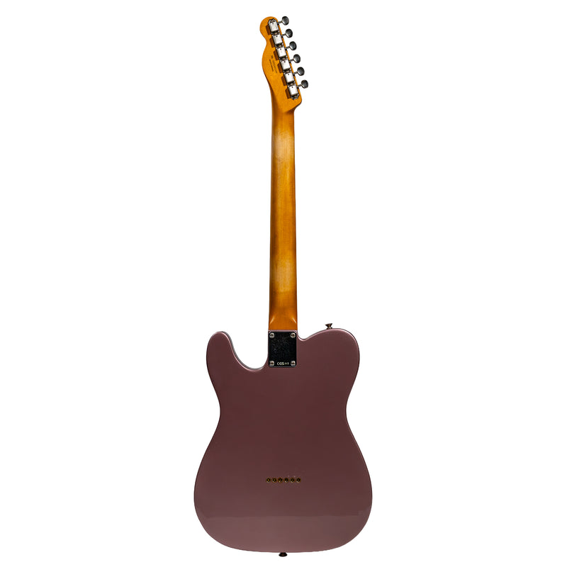 Fender Vintera II Road Worn '60s Telecaster Electric Guitar, Burgundy Mist Metallic