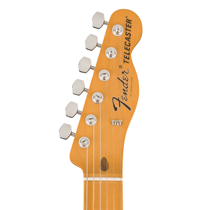 Fender Vintera II ‘60s Telecaster Thinline Electric Guitar, Maple Fingerboard, Black