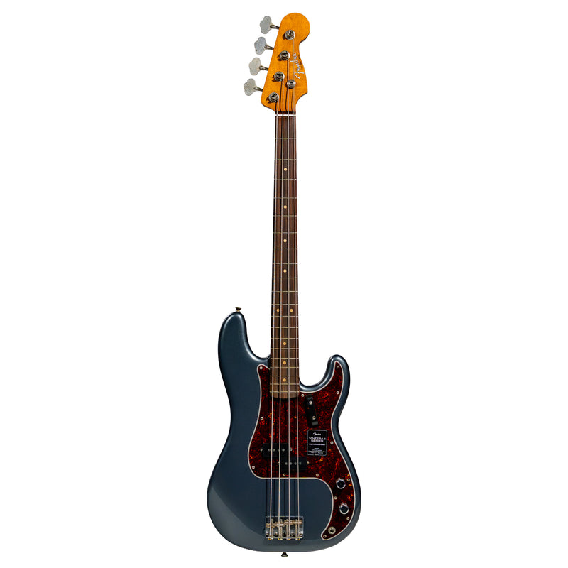 Fender Vintera II Road Worn '60s Precision Bass Guitar, Charcoal Frost Metallic