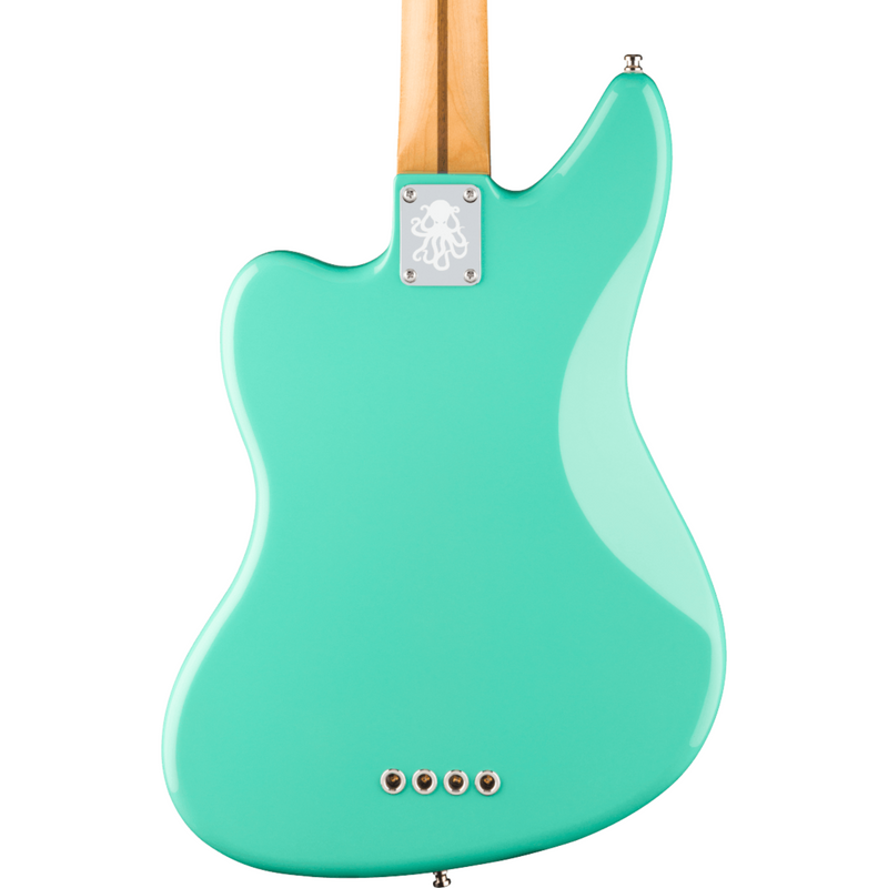 Fender Mark Hoppus Jaguar Bass Guitar, Rosewood Fingerboard, Sea Foam Green