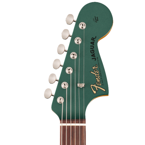 Fender Vintera III Mid '60s Jaguar Electric Guitar, Sherwood Green Metallic