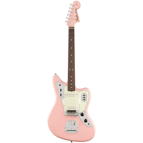 Fender Vintera III Mid '60s Jaguar Electric Guitar, Shell Pink