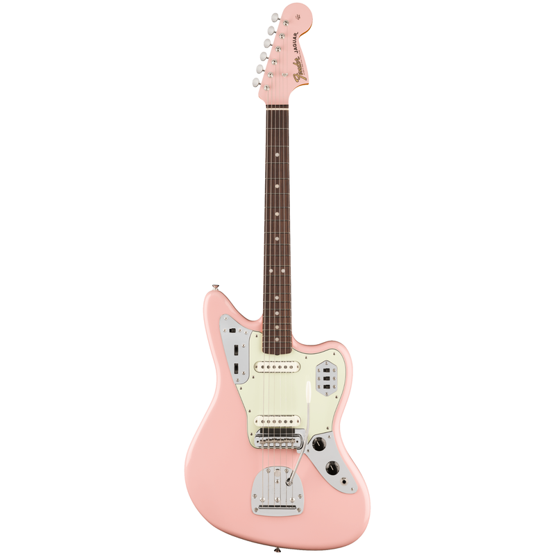Fender Vintera III Mid '60s Jaguar Electric Guitar, Shell Pink