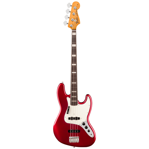 Fender Vintera III Early '70s Jazz Bass Guitar, Rosewood Fingerboard, Candy Apple Red