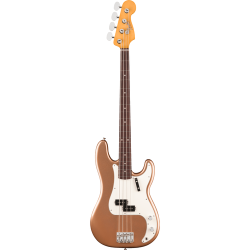 Fender Vintera III Late '60s Precision Bass Guitar, Rosewood Fingerboard, Firemist Gold