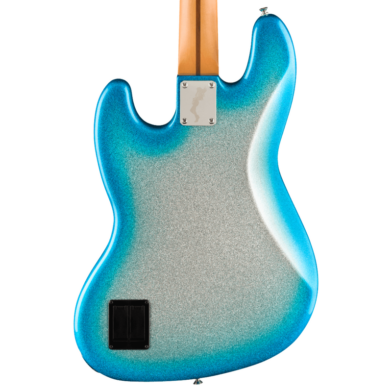 Fender Limited Player Plus x Blu DeTiger Jazz Bass Guitar, Rosewood Fingerboard, Sky Burst Sparkle