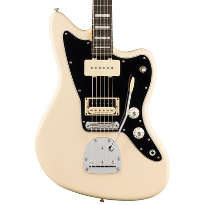 Fender Kim Gordon Jazzmaster Electric Guitar, Rosewood Fingerboard, Olympic White