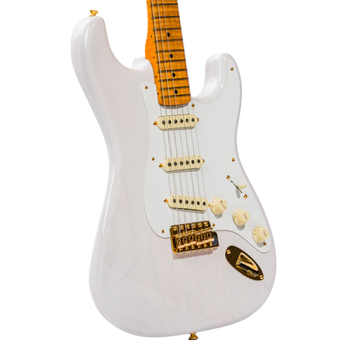 Fender Limited Edition American Vintage II 1957 Stratocaster Electric Guitar, White Blonde