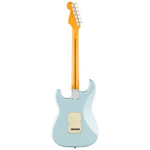 Fender LTD American Professional Classic Stratocaster Electric Guitar w/ Fender Silent System, Daphne Blue