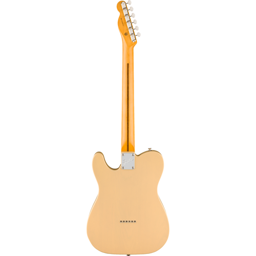 Fender LTD American Professional Classic Telecaster Electric Guitar w/ Fender Silent System, Vintage Blonde