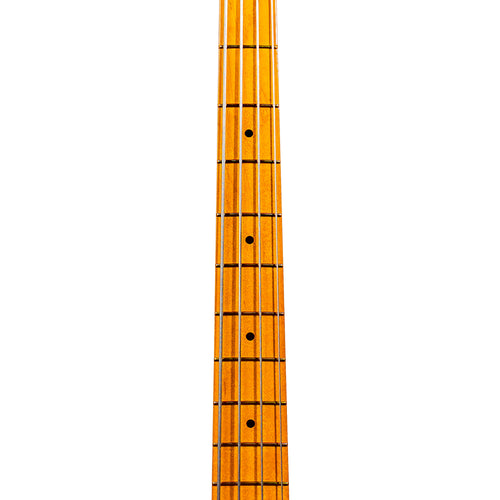 Fender 75th Anniversary American Vintage II Precision Bass Guitar, Butterscotch Blonde
