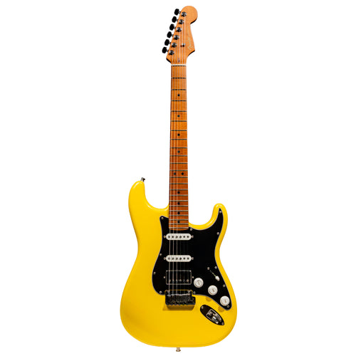 Fender Limited Edition American Ultra II Stratocaster HSS Electric Guitar, Graffiti Yellow