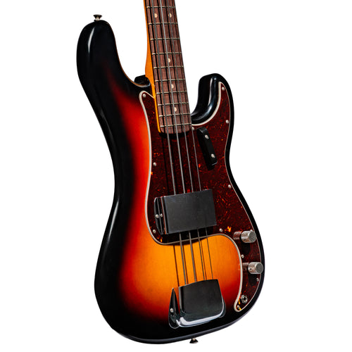 Fender James Jamerson 1962 Precision Bass Guitar, 3-Color Sunburst