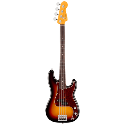 Fender American Professional Precision Bass, Rosewood Fingerboard, 3-Color Sunburst