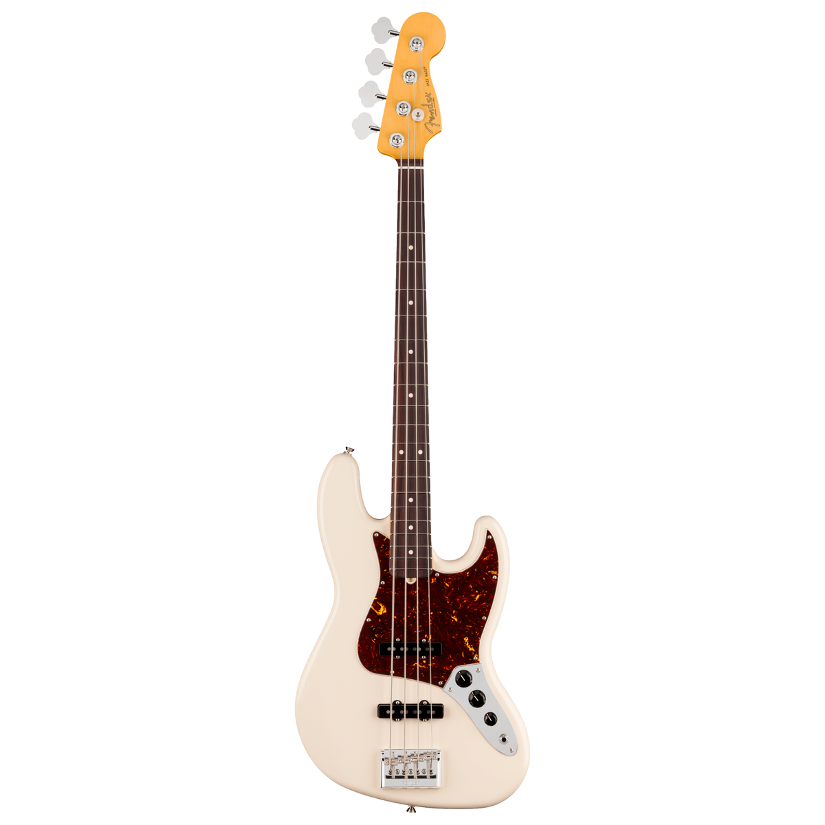 Fender American Professional Jazz Bass, Rosewood Fingerboard, Olympic White